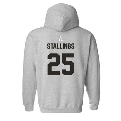 App State - NCAA Women's Soccer : Morgan Stallings - Sport Shersey Hooded Sweatshirt-1