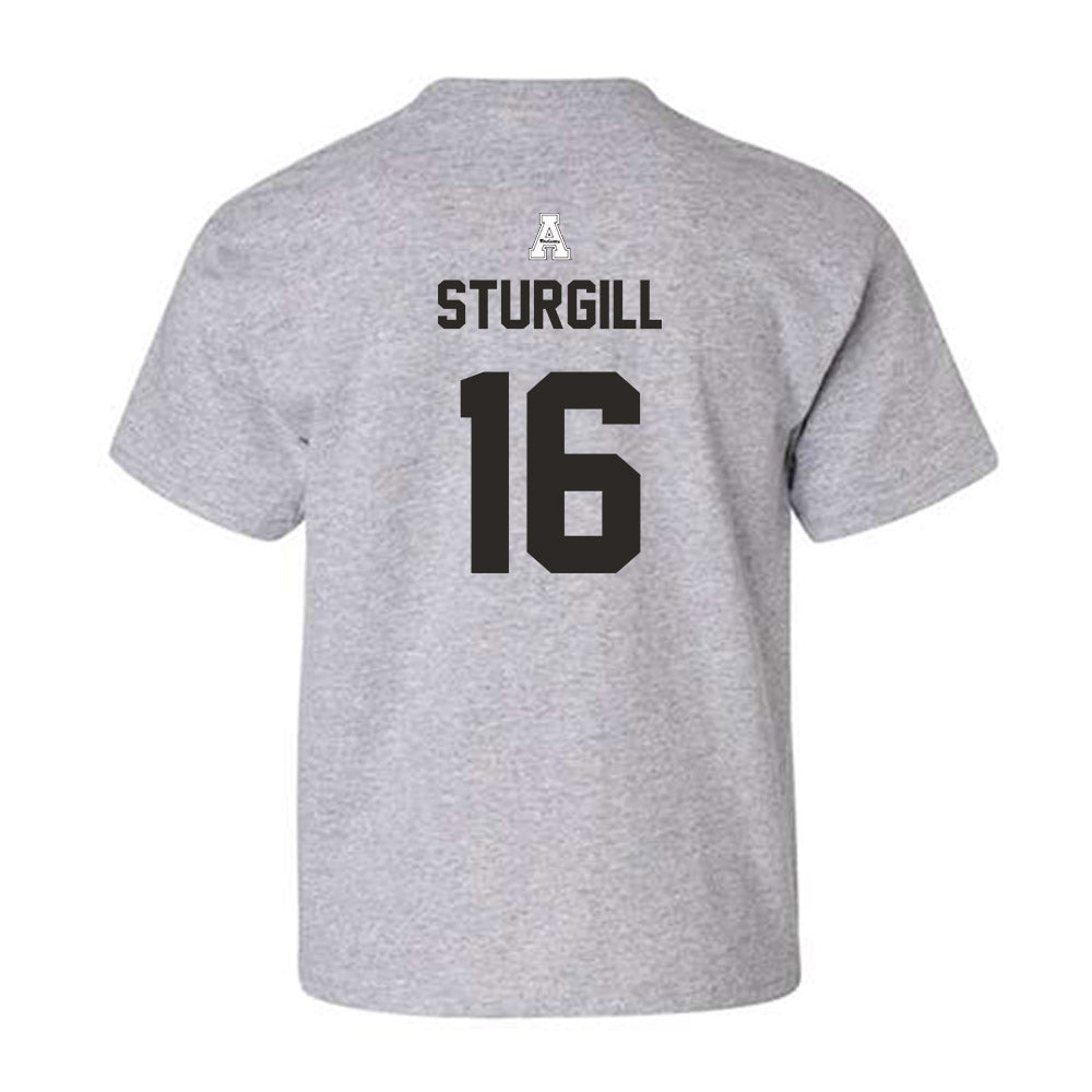 App State - NCAA Women's Soccer : Reagan Sturgill - Sport Shersey Youth T-Shirt-1