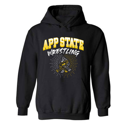 App State - NCAA Wrestling : Desmond Macklin - Sport Shersey Hooded Sweatshirt-0