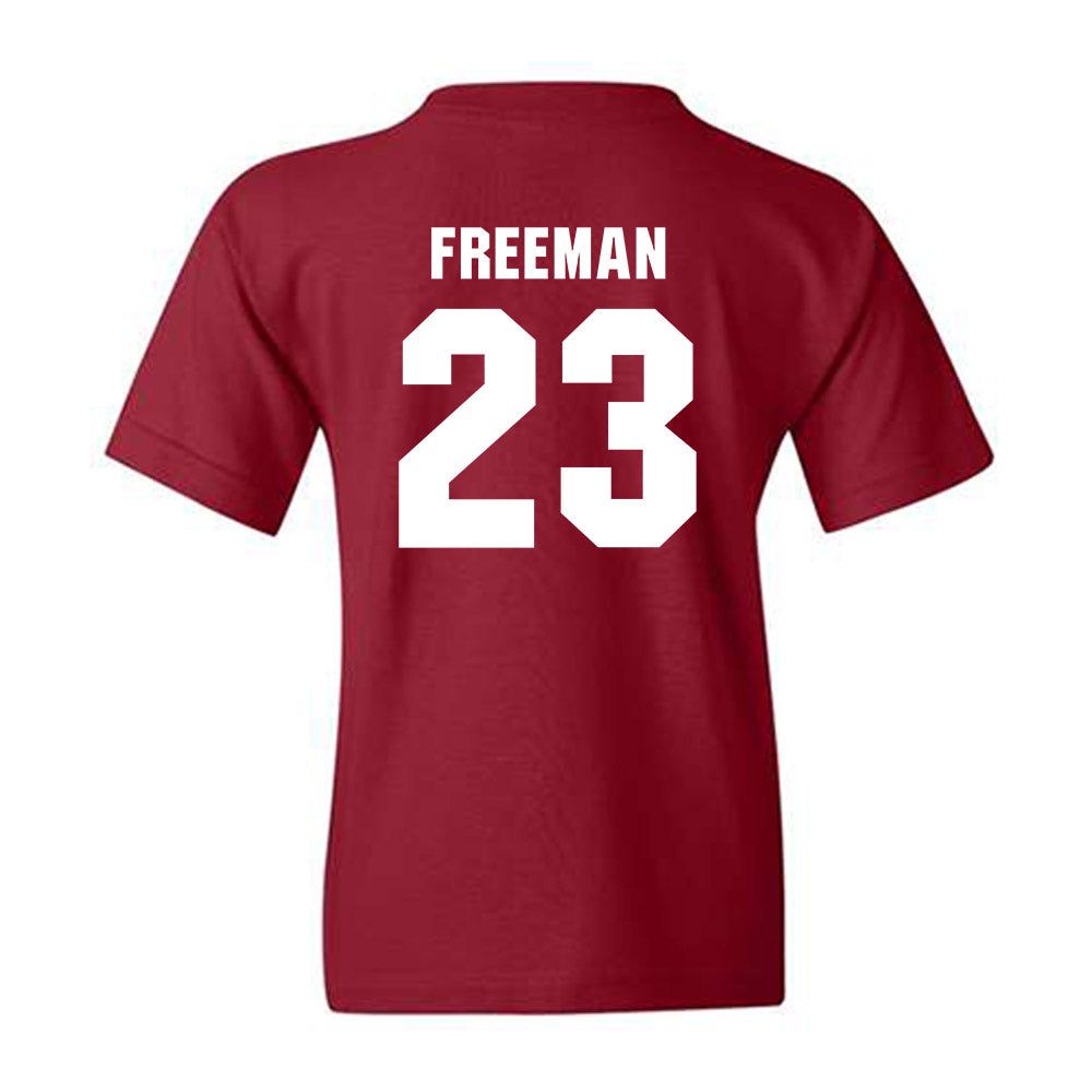 Boston College - NCAA Women's Soccer : Elsa Freeman - Sports Shersey Youth T-Shirt-1