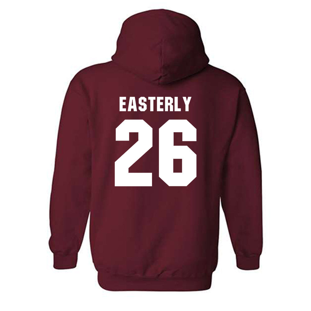 Boston College - NCAA Women's Soccer : Emmy Easterly - Sports Shersey Hooded Sweatshirt-1