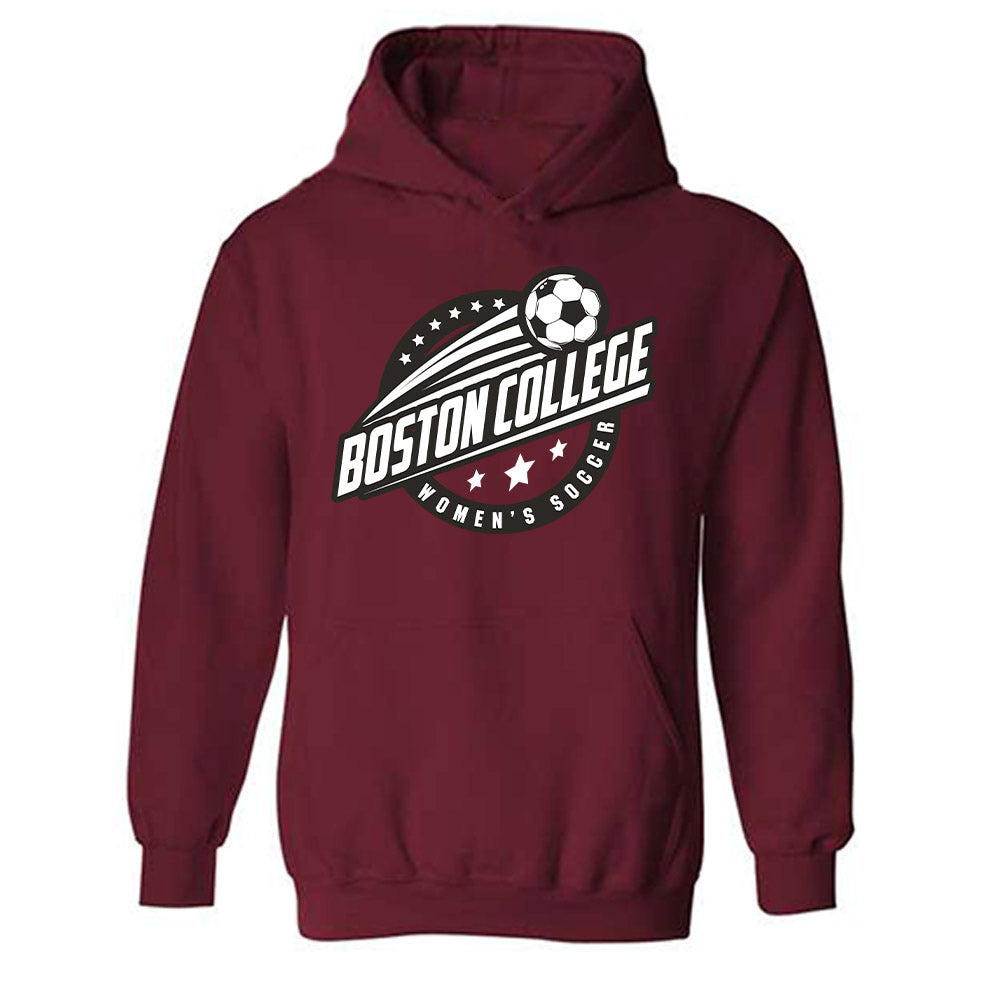 Boston College - NCAA Women's Soccer : Natalie Grosse - Sports Shersey Hooded Sweatshirt-0