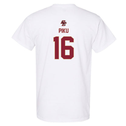 Boston College - NCAA Women's Ice Hockey : Tricia Piku - Sports Shersey T-Shirt-1