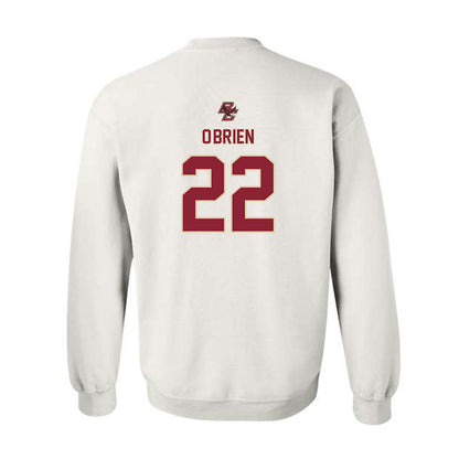 Boston College - NCAA Women's Ice Hockey : Olivia O'Brien - Sports Shersey Crewneck Sweatshirt-1