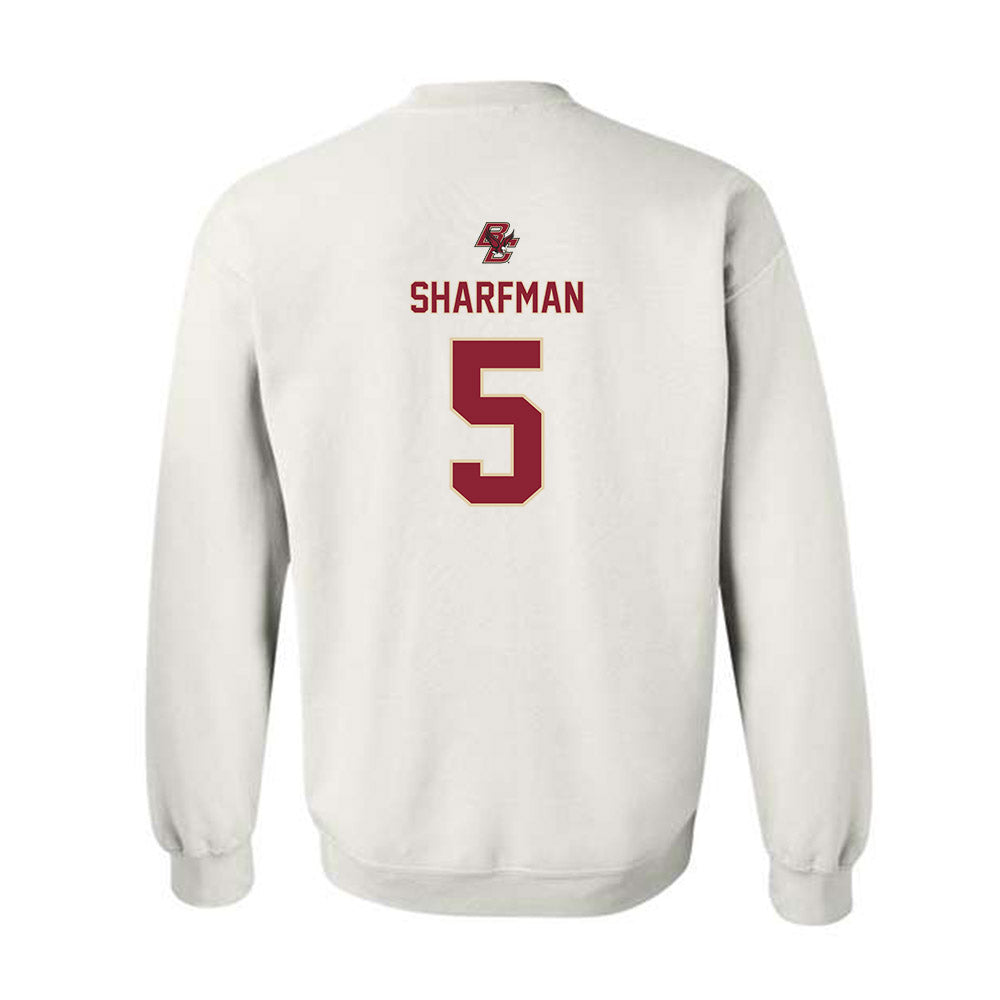 Boston College - NCAA Women's Ice Hockey : Skyler Sharfman - Sports Shersey Crewneck Sweatshirt