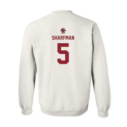 Boston College - NCAA Women's Ice Hockey : Skyler Sharfman - Sports Shersey Crewneck Sweatshirt