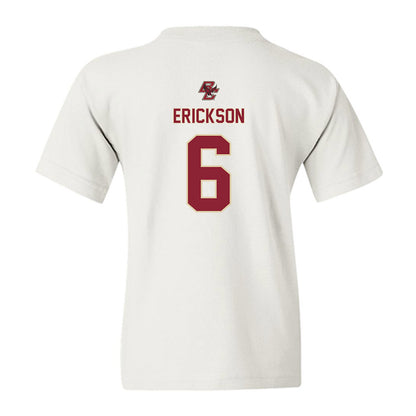 Boston College - NCAA Women's Ice Hockey : Kiley Erickson - Sports Shersey Youth T-Shirt-1