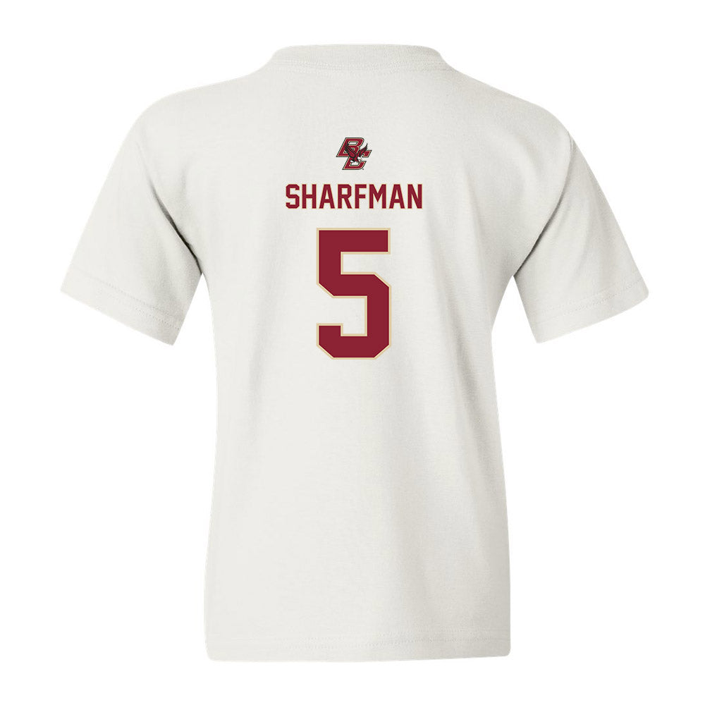 Boston College - NCAA Women's Ice Hockey : Skyler Sharfman - Sports Shersey Youth T-Shirt