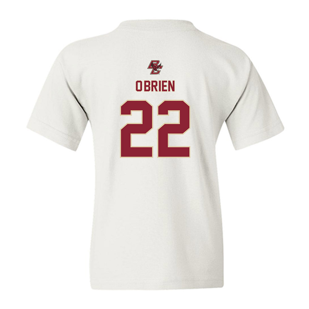 Boston College - NCAA Women's Ice Hockey : Olivia O'Brien - Sports Shersey Youth T-Shirt-1