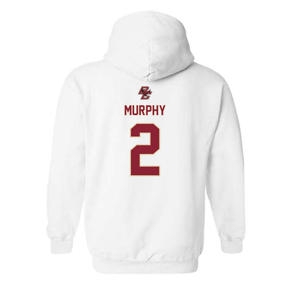 Boston College - NCAA Women's Ice Hockey : Madelyn Murphy - Sports Shersey Hooded Sweatshirt-1