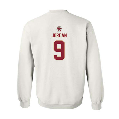 Boston College - NCAA Women's Ice Hockey : Molly Jordan - Sports Shersey Crewneck Sweatshirt