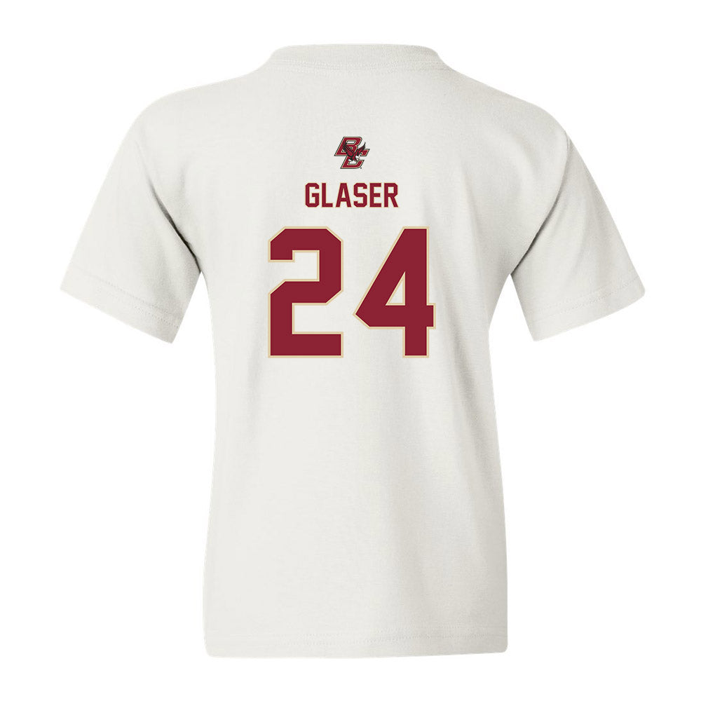 Boston College - NCAA Women's Ice Hockey : Lauren Glaser - Youth T-Shirt