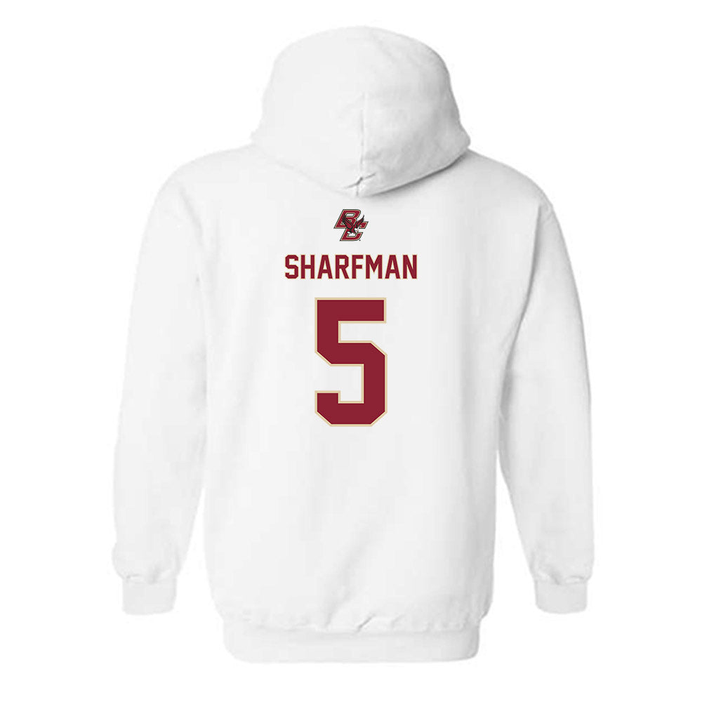 Boston College - NCAA Women's Ice Hockey : Skyler Sharfman - Sports Shersey Hooded Sweatshirt