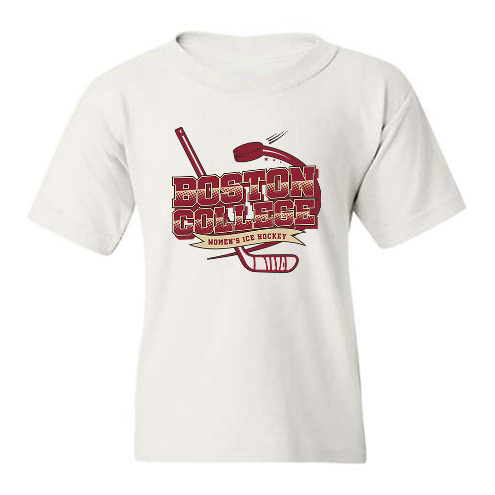 Boston College - NCAA Women's Ice Hockey : Ava Thomas - Sports Shersey Youth T-Shirt-0