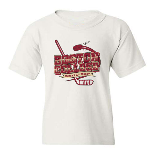 Boston College - NCAA Women's Ice Hockey : Ava Thomas - Sports Shersey Youth T-Shirt-0