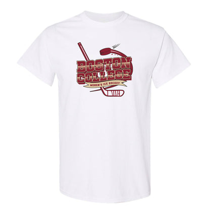 Boston College - NCAA Women's Ice Hockey : Tricia Piku - Sports Shersey T-Shirt-0