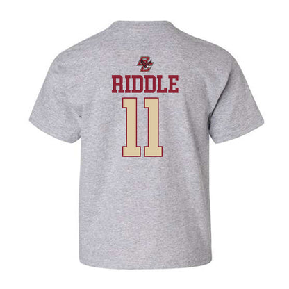 Boston College - NCAA Women's Volleyball : Morgan Riddle - Sports Shersey Youth T-Shirt-1