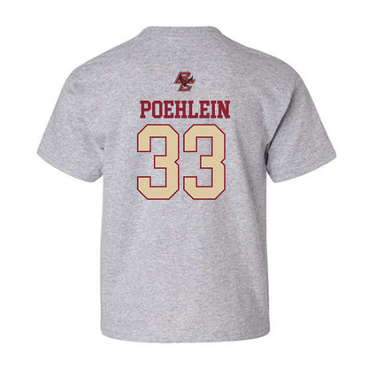 Boston College - NCAA Women's Volleyball : Isabelle Poehlein - Youth T-Shirt