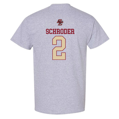 Boston College - NCAA Women's Volleyball : Halle Schroder - T-Shirt