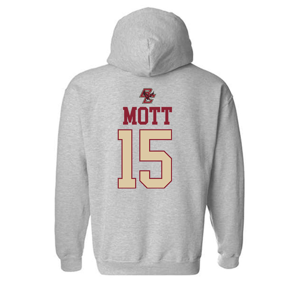 Boston College - NCAA Women's Volleyball : Lucy Mott - Hooded Sweatshirt