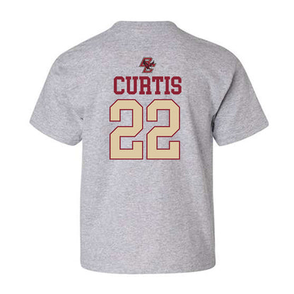 Boston College - NCAA Women's Volleyball : Savannah Curtis - Sports Shersey Youth T-Shirt-1