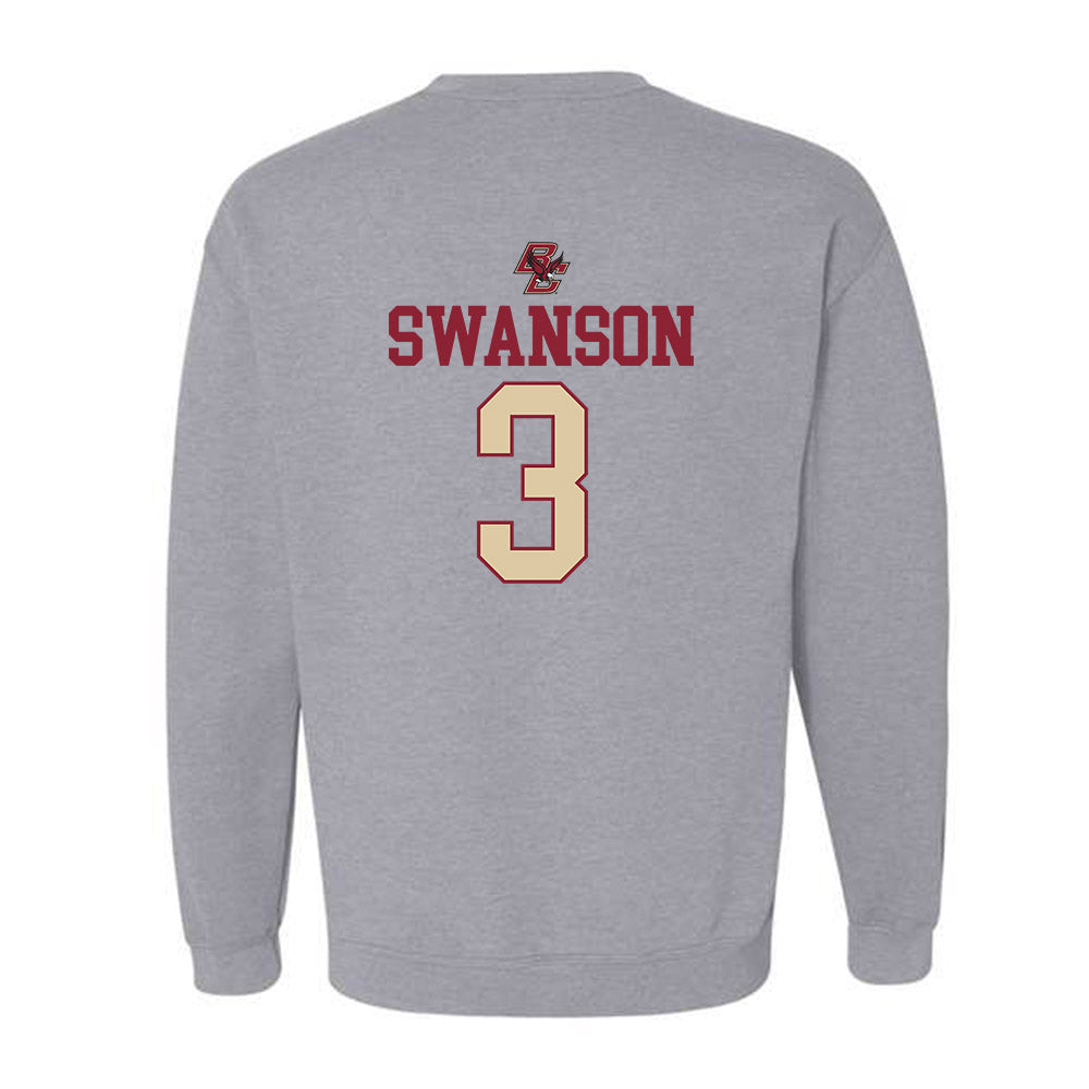 Boston College - NCAA Women's Volleyball : Chandler Swanson - Crewneck Sweatshirt