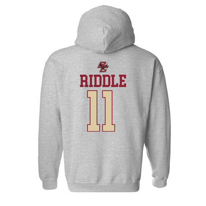 Boston College - NCAA Women's Volleyball : Morgan Riddle - Sports Shersey Hooded Sweatshirt-1