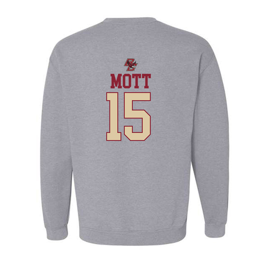 Boston College - NCAA Women's Volleyball : Lucy Mott - Crewneck Sweatshirt