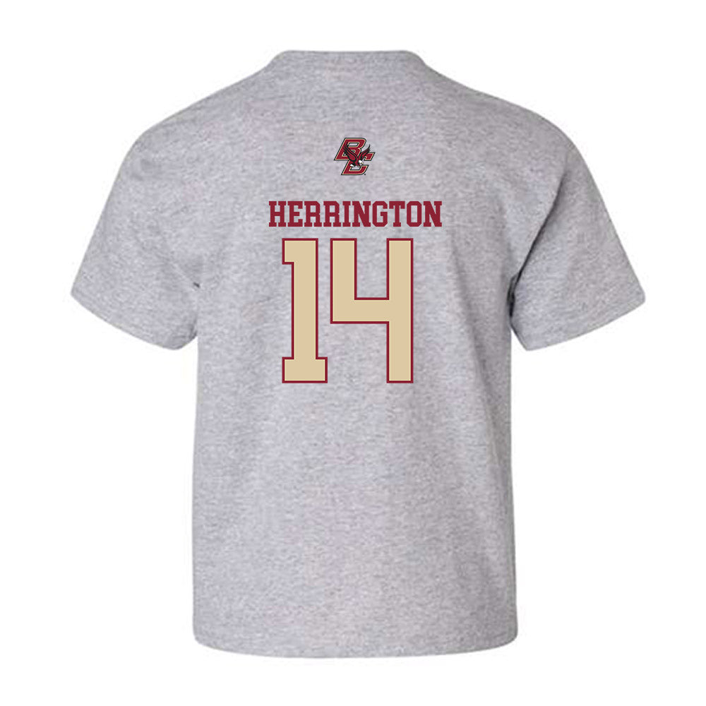 Boston College - NCAA Women's Volleyball : Anna Herrington - Youth T-Shirt