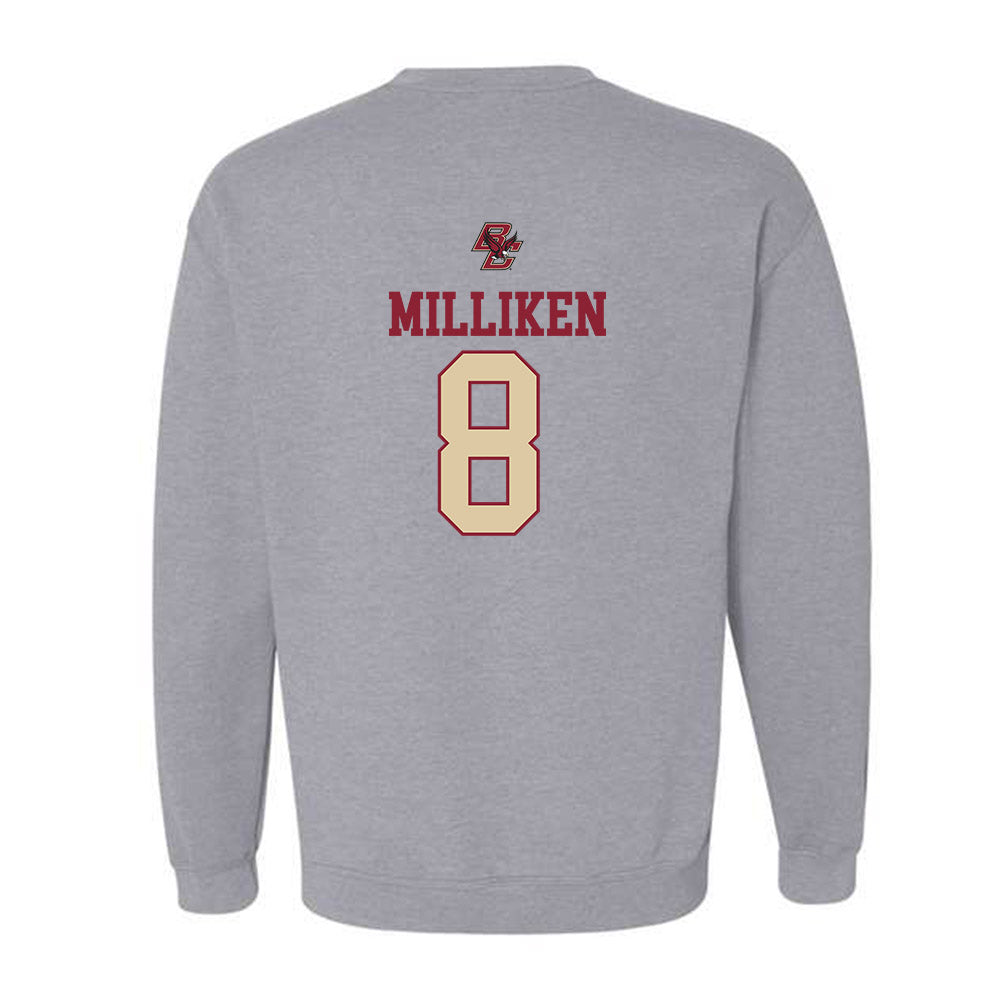 Boston College - NCAA Women's Volleyball : Grace Milliken - Crewneck Sweatshirt