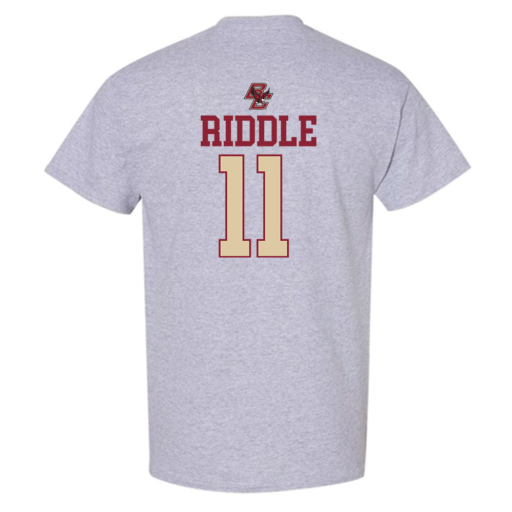 Boston College - NCAA Women's Volleyball : Morgan Riddle - Sports Shersey T-Shirt-1