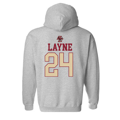 Boston College - NCAA Women's Volleyball : Sequoia Layne - Hooded Sweatshirt