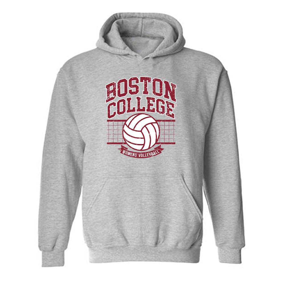 Boston College - NCAA Women's Volleyball : Morgan Riddle - Sports Shersey Hooded Sweatshirt-0