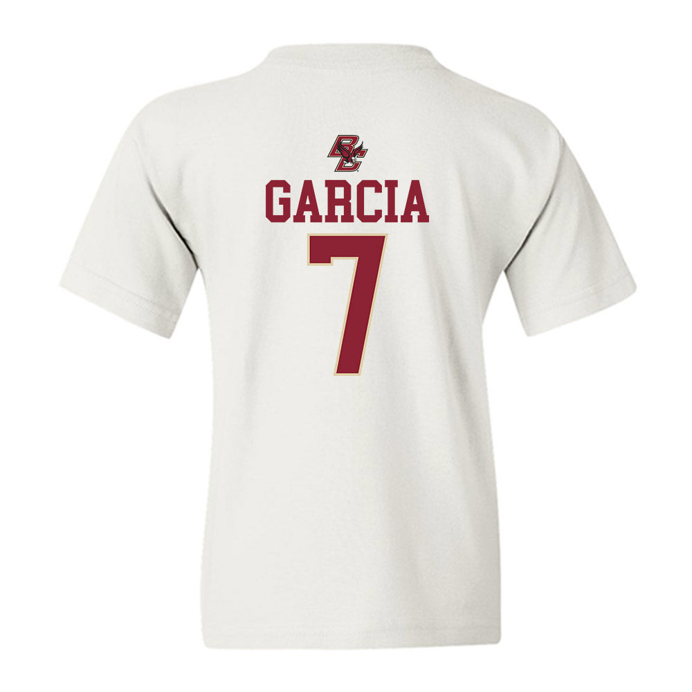 Boston College - NCAA Baseball : Esteban Garcia - Youth T-Shirt-1