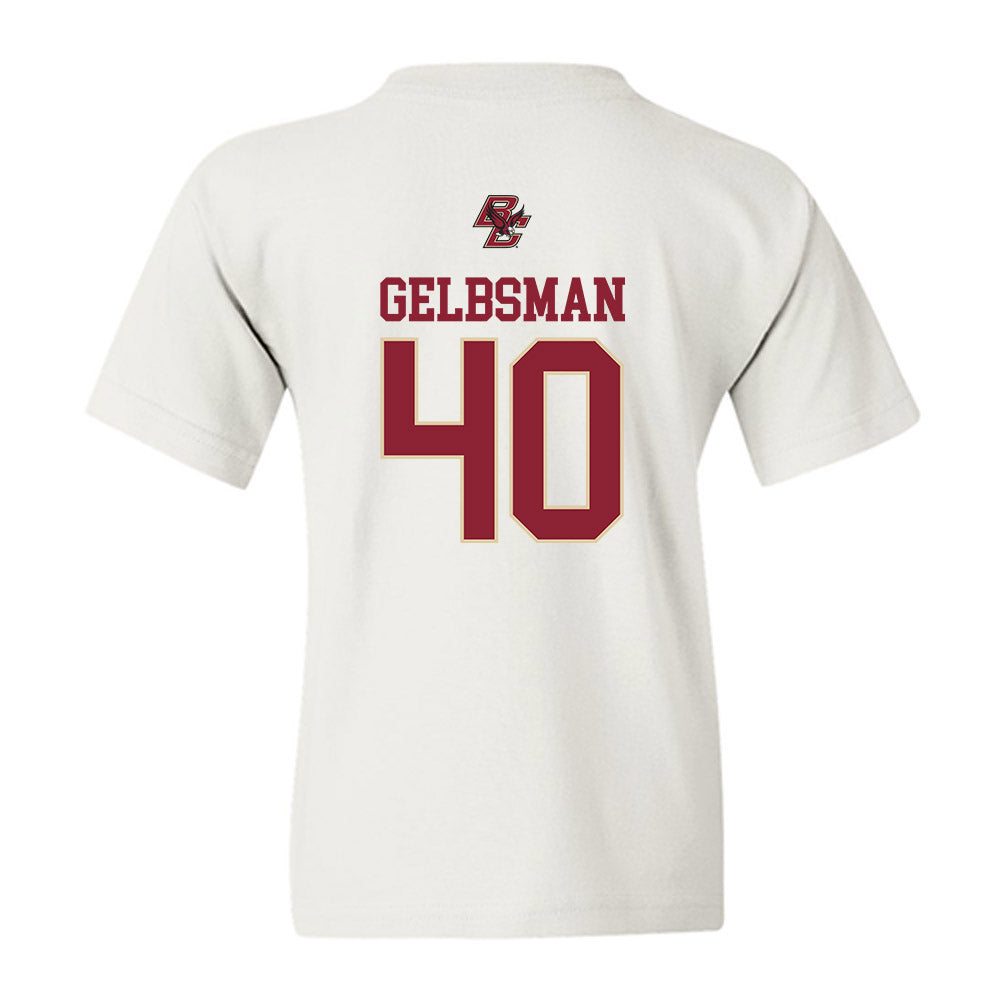 Boston College - NCAA Baseball : Aidan Gelbsman - Youth T-Shirt-1