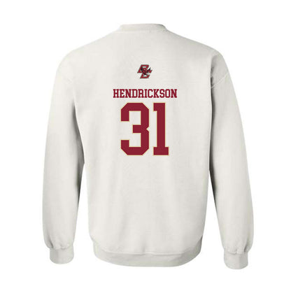 Boston College - NCAA Baseball : Carter Hendrickson - Crewneck Sweatshirt-1