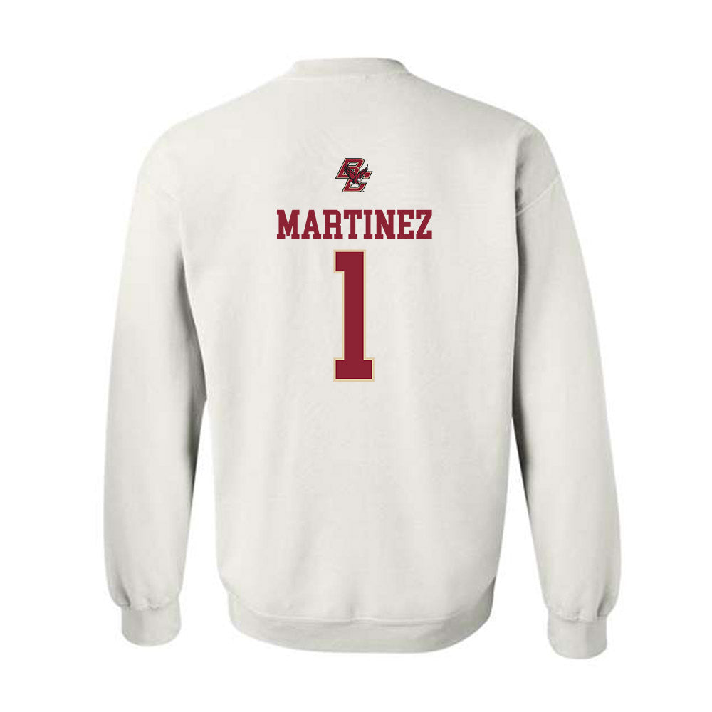 Boston College - NCAA Baseball : Sean Martinez - Crewneck Sweatshirt-1