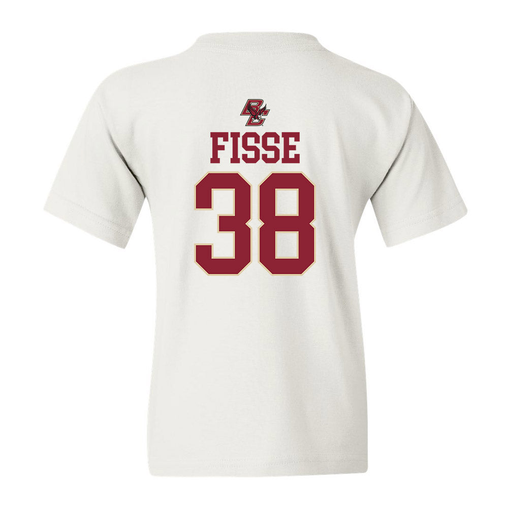 Boston College - NCAA Baseball : Jordan Fisse - Youth T-Shirt Sports Shersey