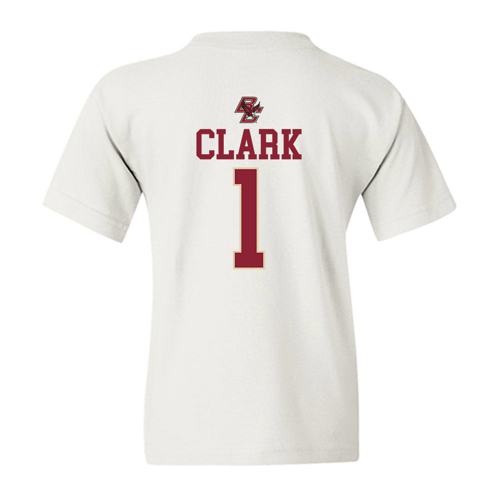 Boston College - NCAA Baseball : Mason Clark - Youth T-Shirt-1