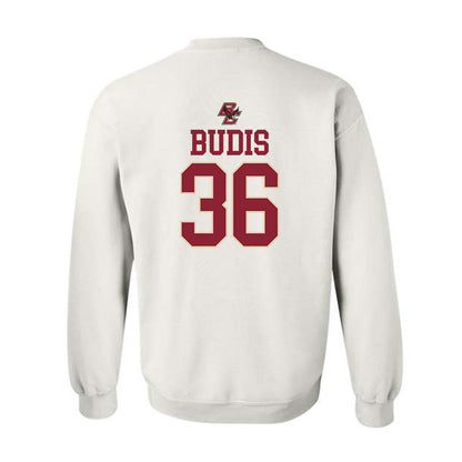 Boston College - NCAA Baseball : Sean Budis - Crewneck Sweatshirt-1