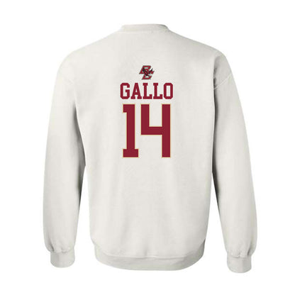 Boston College - NCAA Baseball : Luke Gallo - Crewneck Sweatshirt-1