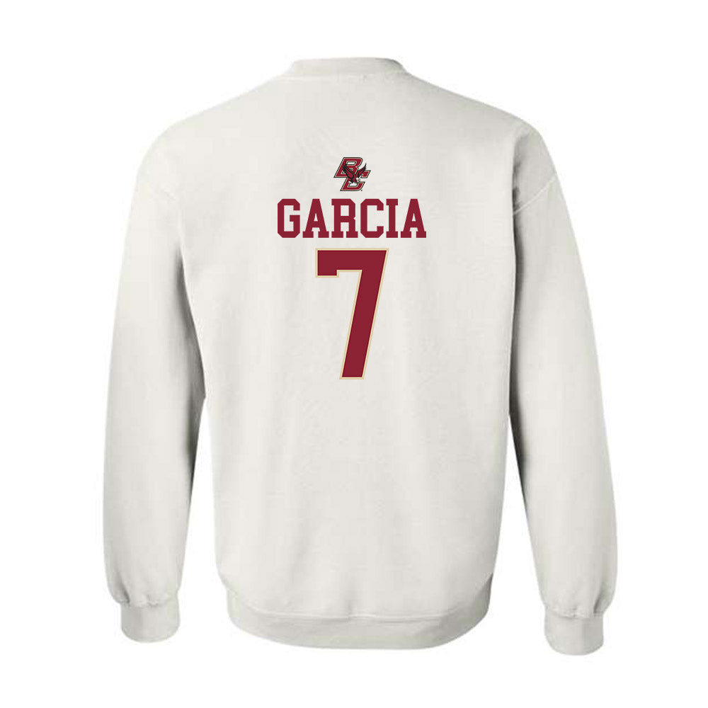 Boston College - NCAA Baseball : Esteban Garcia - Crewneck Sweatshirt-1