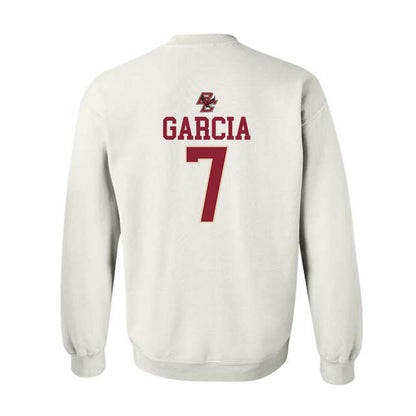 Boston College - NCAA Baseball : Esteban Garcia - Crewneck Sweatshirt-1