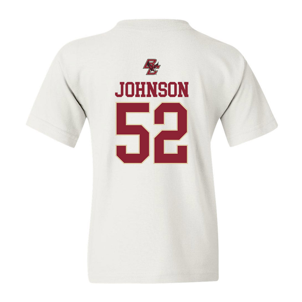 Boston College - NCAA Baseball : Gunnar Johnson - Youth T-Shirt