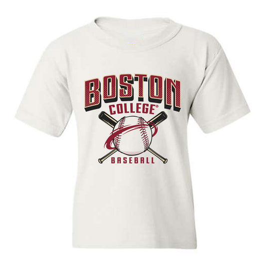 Boston College - NCAA Baseball : Jordan Fisse - Youth T-Shirt Sports Shersey