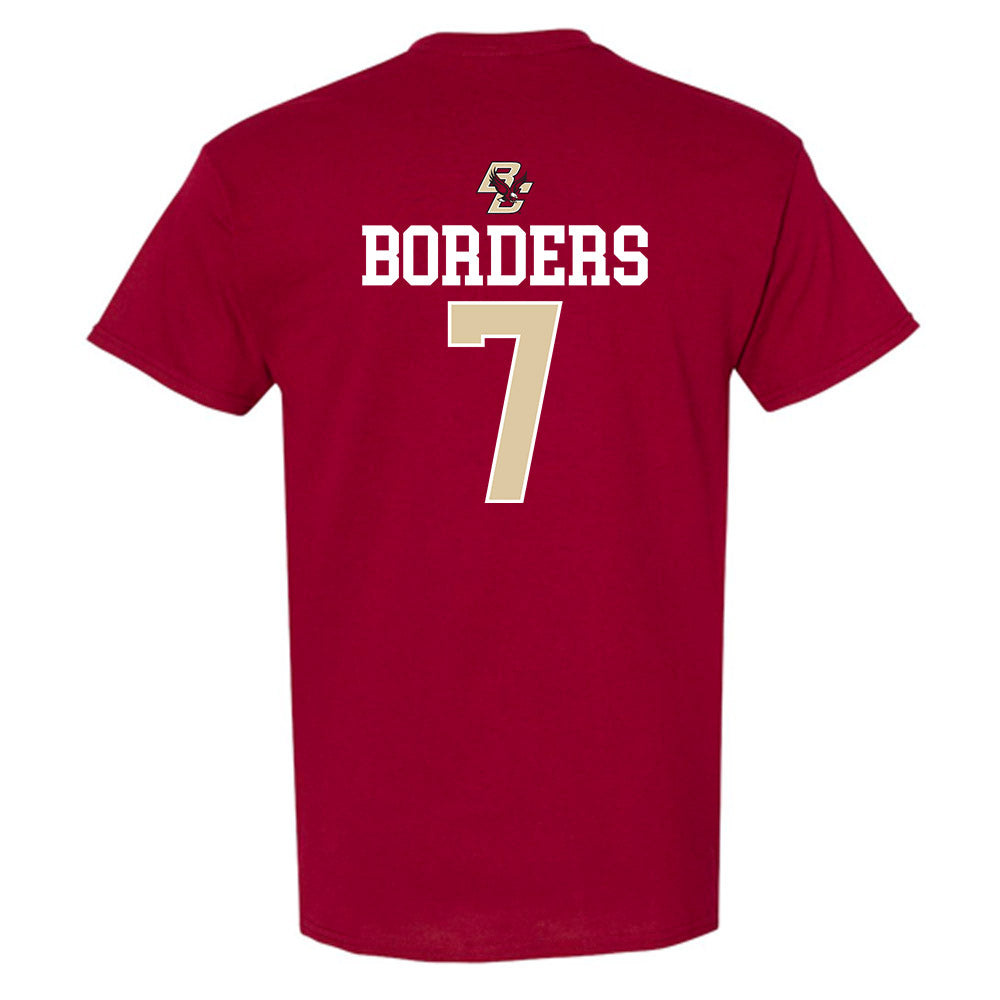 Boston College - NCAA Softball : Tavye Borders - Sports Shersey T-Shirt-1