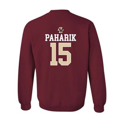 Boston College - NCAA Softball : Holly Paharik - Sports Shersey Crewneck Sweatshirt-1