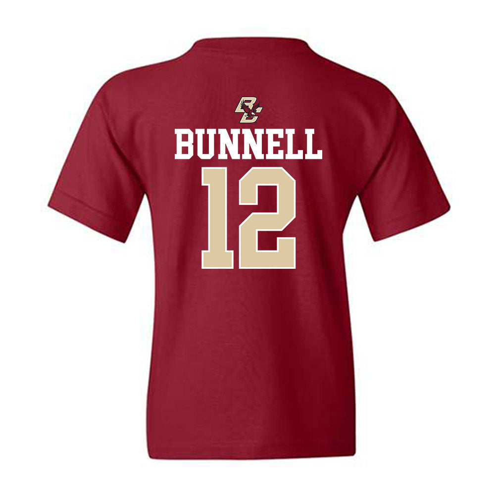 Boston College - NCAA Softball : Carly Bunnell - Sports Shersey Youth T-Shirt-1
