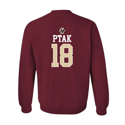 Boston College - NCAA Softball : Abby Ptak - Sports Shersey Crewneck Sweatshirt-1