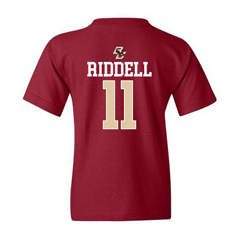 Boston College - NCAA Softball : Nicole Riddell - Sports Shersey Youth T-Shirt-1